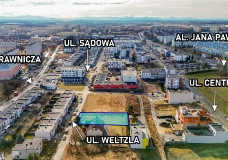 działka na sprzedaż - Żory, Centrum, Weltzla